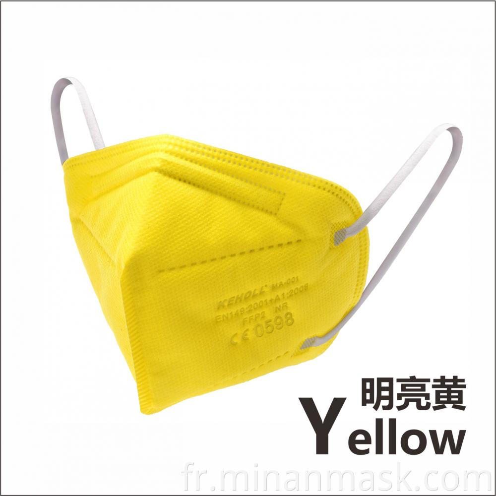 Mask Ffp2 Ma 001 Yellow